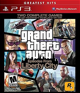 Gta Grand Theft Auto 4 Episodes from Liberty City - PS3 ( USADO )