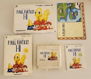 Final Fantasy 1-2 - Famicom Family Computer  Nintendinho ( USADO )