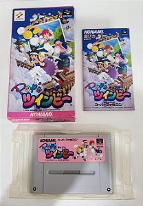 Popn Twinbee CIB - Super Famicom ( USADO )