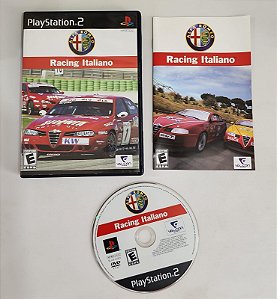 Alfa Romeo Racing Italiano - PS2 ( USADO )