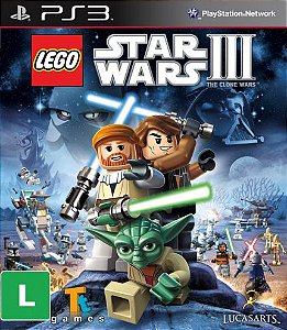 LEGO Star Wars III: The Clone Wars - PS3 ( USADO )