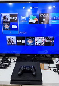 Console PS4 Desbloqueado Slim 500GB ( USADO )
