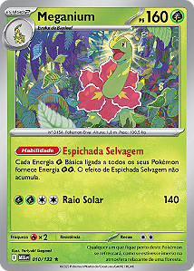 Meganium (010/132) ( Rara - Megaevolução NM )