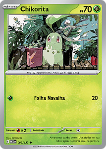 Chikorita (008/132) ( Comum - Megaevolução NM )