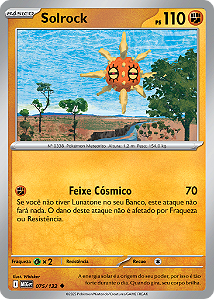 Solrock (075/132) ( Incomum - Megaevolução NM )