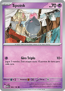 Spoink (062/132) ( Comum - Megaevolução NM )