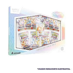 Box Coleção Arco-Íris - Escarlate e Violeta 8.5 - Evoluções Prismáticas