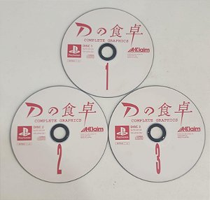 D NO SHOKUTAKU - PS1 ( USADO SO O CD )