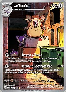 Raticate (099/88) ( Foil - Equilibrio Perfeito NM )