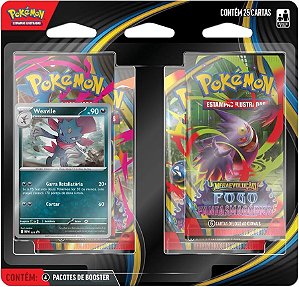 (PT-BR) Blister Quádruplo Megaevolução 2 - Fogo Fantasmagórico- Weaville