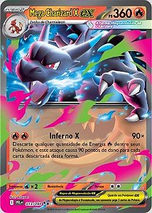 Mega Charizard X ex (013/094) ( Foil - Fogo Fantasmagórico NM )