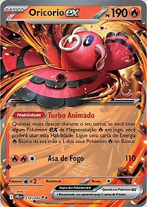 Oricorio ex (018/094) ( Foil - Fogo Fantasmagórico NM )