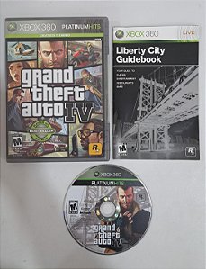 GTA 4 Grand Theft Auto IV Platinum Hits- Xbox 360 ( USADO )
