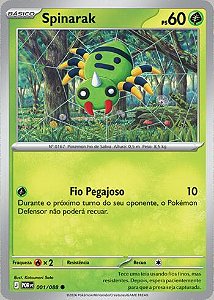 Spinarak (001/88) ( Normal - Equilibrio Perfeito NM )