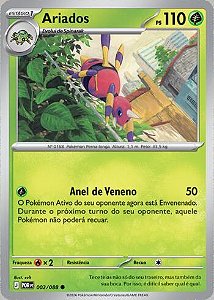 Ariados (002/88) ( Reverse Foil - Equilibrio Perfeito NM )