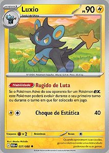 Luxio (027/88) ( Normal - Equilibrio Perfeito NM )