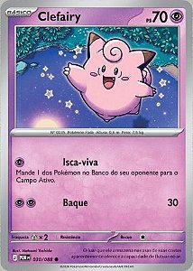 Clefairy (030/88) ( Reverse Foil - Equilibrio Perfeito NM )