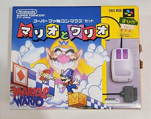 Mario & Wario Paint CIB - Super Famicom Super Nintendo - JP Original ( USADO )