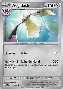 Aegislash (058/88) ( Reverse Foil - Equilibrio Perfeito NM )
