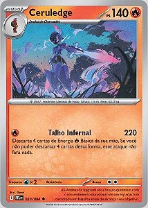 Ceruledge (020/094) ( Reverse Foil - Fogo Fantasmagórico NM )