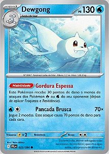 Dewgong (022/094) ( Reverse Foil - Fogo Fantasmagórico NM )