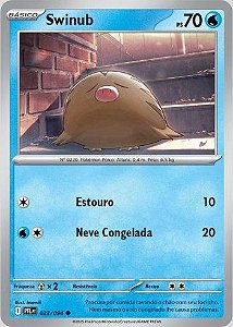 Swinub (023/094) ( Reverse Foil - Fogo Fantasmagórico NM )
