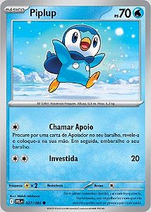 Piplup (027/094) ( Normal - Fogo Fantasmagórico NM )