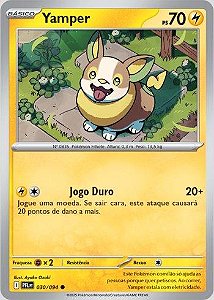 Yamper (030/094) ( Normal - Fogo Fantasmagórico NM )