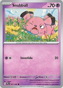 Snubbull (037/094) ( Normal - Fogo Fantasmagórico NM )