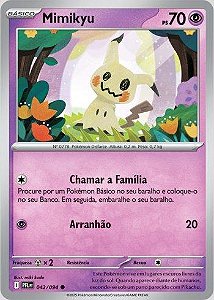 Mimikyu (042/094) ( Reverse Foil - Fogo Fantasmagórico NM )