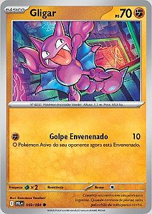Gligar (049/094) ( Reverse Foil - Fogo Fantasmagórico NM )