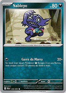 Sableye (059/094) ( Normal - Fogo Fantasmagórico NM )