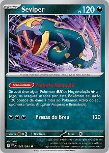 Seviper (062/094) ( Reverse Foil - Fogo Fantasmagórico NM )