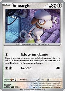 Smeargle (080/094) ( Reverse Foil - Fogo Fantasmagórico NM )