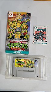 Tartarugas NINJA TURTLES IN TIME - Super Famicom ( USADO com caixa )