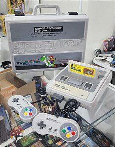 Console Super Famicom na Maleta ( USADO )