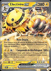 Electivire ex (069/182) ( Foil - Fenda Paradoxal NM )