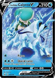 Calyrex Cavaleiro Glacial-V (45/198) ( Foil - Reinado Arrepiante NM )