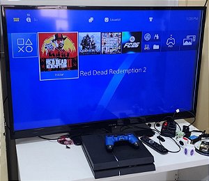 Console PS4 Fat 500gb Desbloqueado ( USADO )