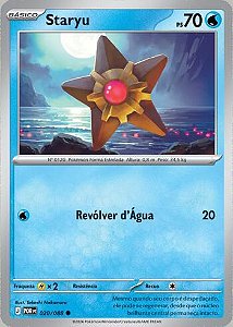 Staryu (020/88) ( Reverse Foil - Equilibrio Perfeito NM )