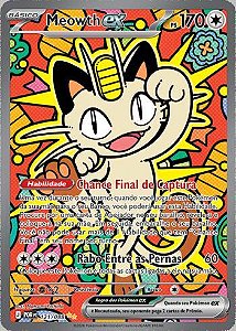 Meowth ex (121/88) ( Foil - Equilibrio Perfeito NM )