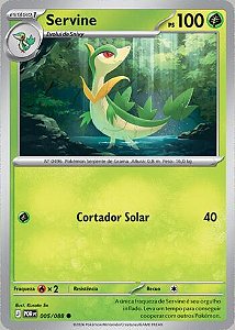 Servine (005/88) ( Reverse Foil - Equilibrio Perfeito NM )