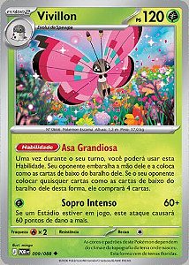 Vivillon (009/88) ( Reverse Foil - Equilibrio Perfeito NM )