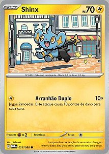 Shinx (026/88) ( Revrse Foil - Equilibrio Perfeito NM )
