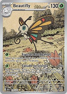 Beautifly (219/217) ( Foil - Heróis Excelsos NM )