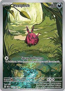 Venipede (132/086) ( Foil - Raio Preto NM )