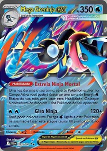 Mega Greninja ex (022/086) ( Foil - Caos Ascendentes NM )