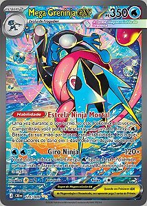 Mega Greninja ex (116/086) ( Foil - Caos Ascendentes NM )