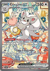 Cinccino ex (119/086) ( Foil - Caos Ascendentes NM )