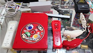 Consoel Nintendo Wii Vermelho ( USADO )